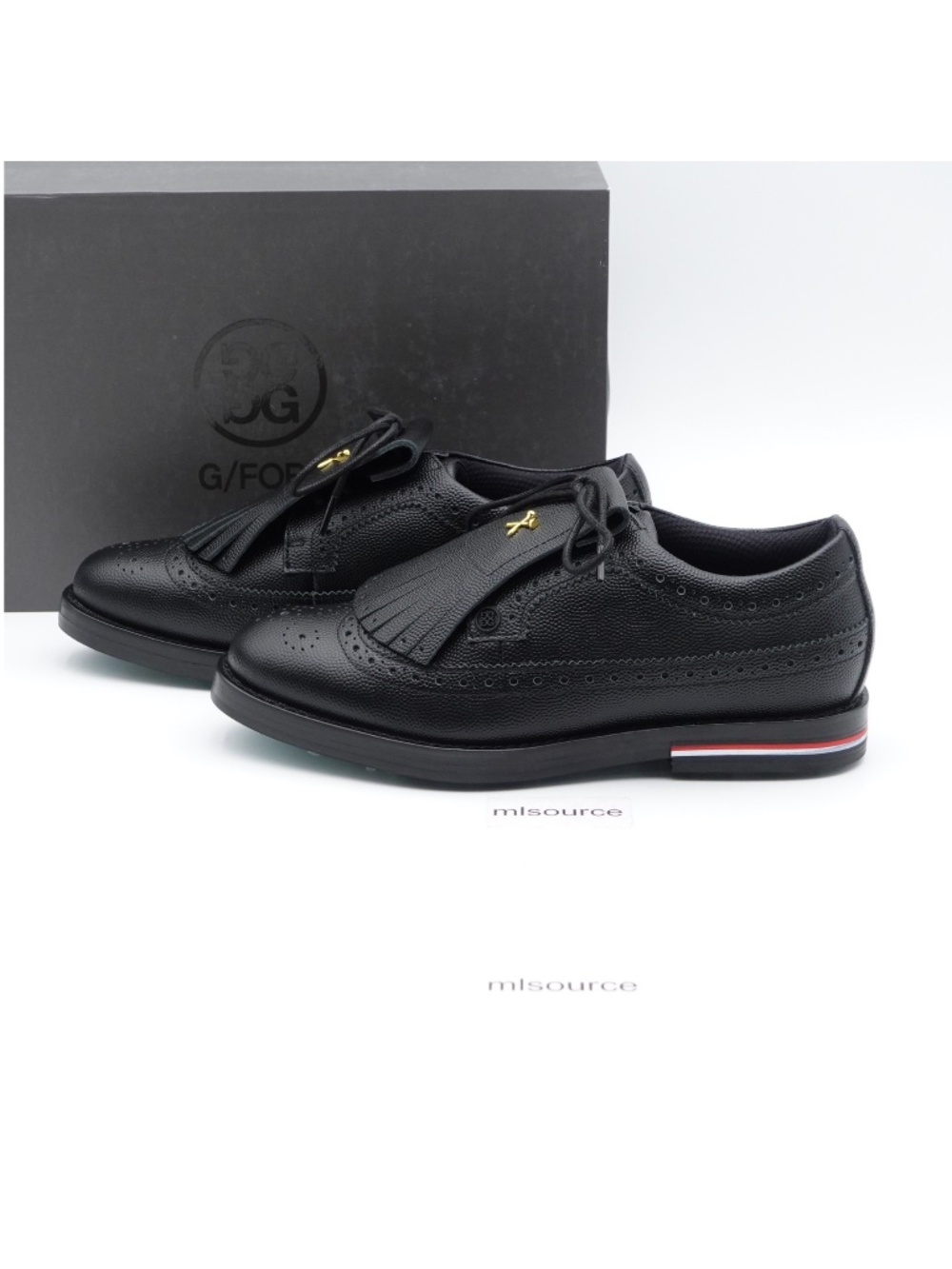 NEW Size 8.5 Women's G/FORE Longwing Pebble Luxe Gallivanter Golf Shoes Onyx
